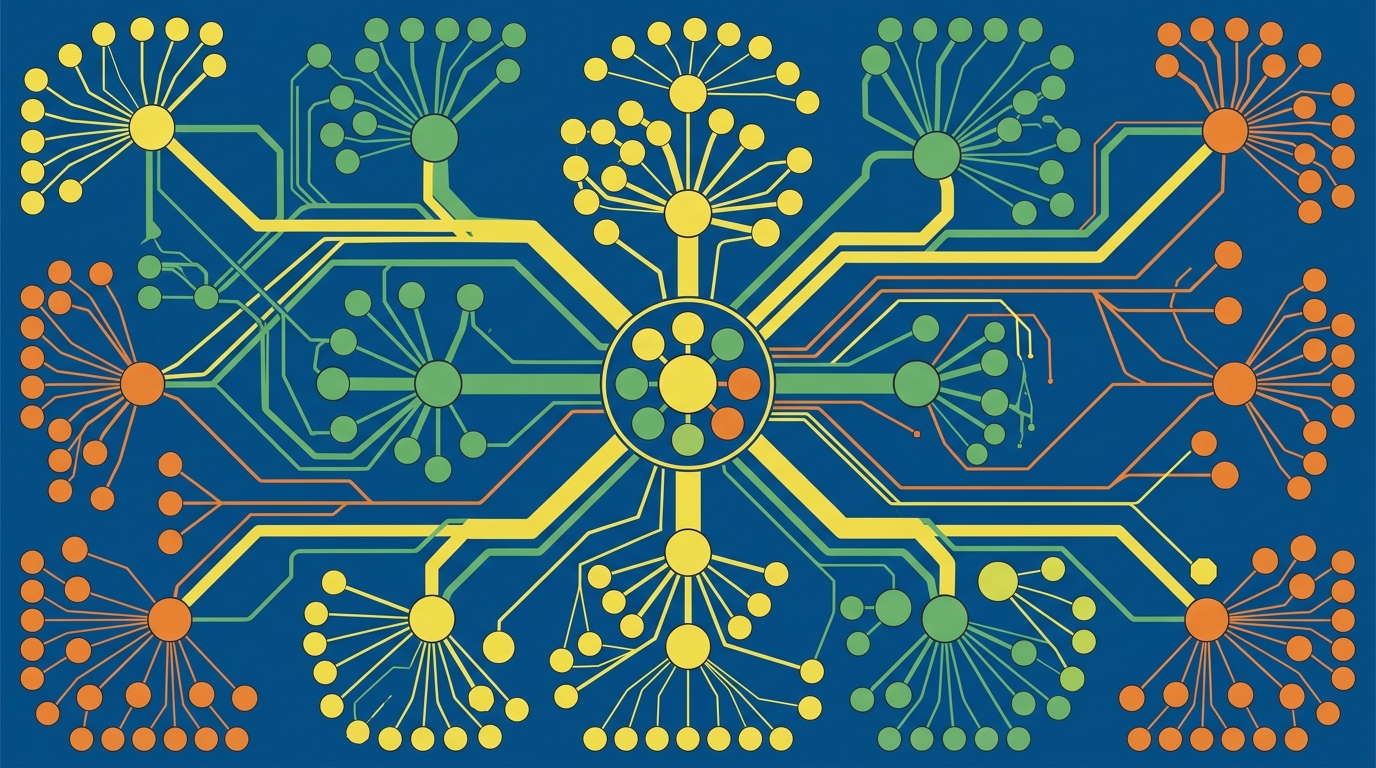 AI Data Network Visualization